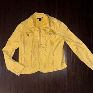 Charter Club Sunlit Yellow Jacket